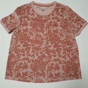 A New Day Velvet Floral T